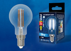 LED-G45-11W/4000K/E14/CL PLS02WH Лампа светодиодная. Форма 