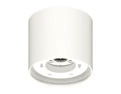 Корпус светильника накладной C8141 SWH белый песок D85*H80mm GX53