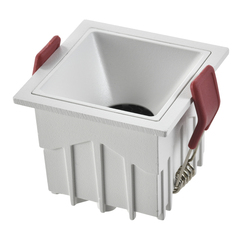 ST757.448.10S Св-к встр. Белый LED 1*10W 60° IP20 L65xW65xH52 85-265V В комплекте