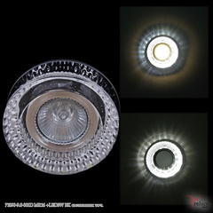 71090-9.0-001D MR16 +LED3W BK светильник точ.