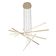 SL394.223.06 Светильник подвесной ST-Luce Матовое золото/Белый LED 6*16,6W 4000K