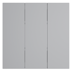 VLS000516 Клавиши для выключателя/переключателя трехклавишного, S70 (серый). (ТМ Maytoni)