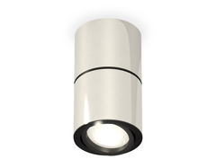 Комплект накладного поворотного светильника XS7405040 PSL/PBK серебро полированное/черный полированный MR16 GU5.3 (C7405, A2071, C7405, N7002)