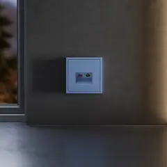 VLS002715 Накладка для розетки TV+RJ45 кат. 6, S70 (деним). (ТМ Maytoni)