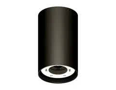 Корпус светильника накладной C8162 SBK черный песок D85*H150mm GX53