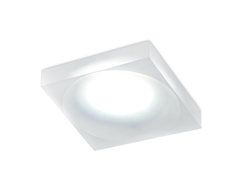 Встраиваемый точечный светильник TN136 WH/FR белый/матовый GU5.3 80*80*32