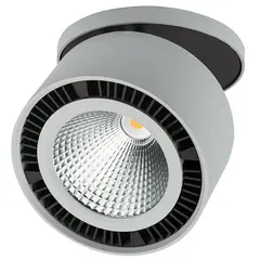 214829 Светильник FORTE INCA LED 26W 1950LM 30G СЕРЫЙ 4000K Lightstar