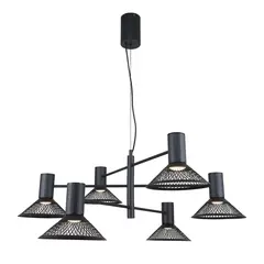 Подвесная люстра Metrics 4623-6P, 6*LED*6W, 3960LM, 3000K. ТМ F-Promo