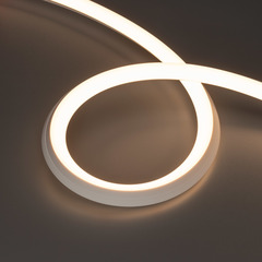 Светодиодная лента герметичная MOONLIGHT-3D-A168-15x15mm 24V Warm3000 (7.2 W/m, IP67, 2835, 5m, Wire x1) (Arlight, Силикон)