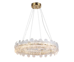 Люстра Лиона латунь d60 h150 Led 120W (3000K)