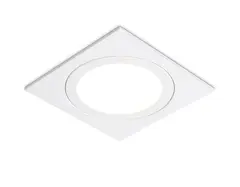 Светильник встраиваемый TN51824 WH белый GX53 max 15W 110*110*39