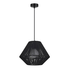 SLE6025-403-01 Светильник подвесной черный/черный E27 1*40W