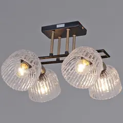 IL0794-4CSQ-25BKAB ELITE светильник потолочный ILLUMICO, E14х4