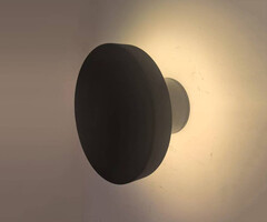 Настенный светильник уличный Мети черный  d16 h10 Led 12W (3000K)