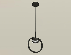 Комплект подвесного светильника с акрилом XB9102151 SBK/FR черный песок/белый матовый GX53 (C9102, N8434)