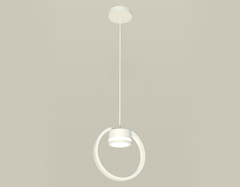 Комплект подвесного светильника с акрилом XB9101150 SWH/FR белый песок/белый матовый GX53 (C9101, N8412)