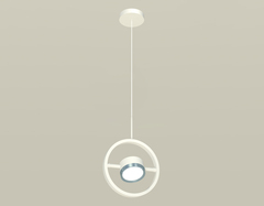 Комплект подвесного поворотного светильника XB9111102 SWH/PPH белый песок/графит полированный GX53 (C9111, N8133)