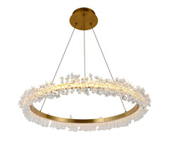 08244,36A(4000K) Подвес Лаура латунь d80 h150 Led 40W (4000K)