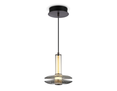 Светильник светодиодный подвесной LH31003 GR/SM серый/дымчатый 10W 3000K 150*150*240