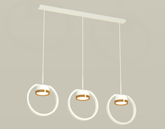 Комплект подвесного светильника XB9106103/3 SWH/PYG белый песок/золото желтое полированное GX53 (C9106, N8124)