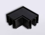 Коннектор угловой для шинопровода Magnetic 48V в натяжной потолок GL3392 BK черный