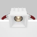 Встраиваемый светильник Alfa LED 3000K 1x15Вт 36° Dim Triac, DL043-01-15W3K-D-SQ-W. TM Maytoni