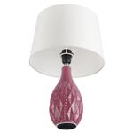8137/1T MODERNI LN25 000 красный/белый, керамика/текстиль Настольная лампа Е27 1*60W 220V YARA