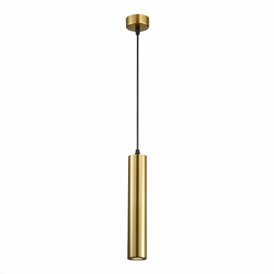 ST151.303.01 Светильник подвесной Золотистый GU10 1*50W IP20 D54xH290 220V Без ламп