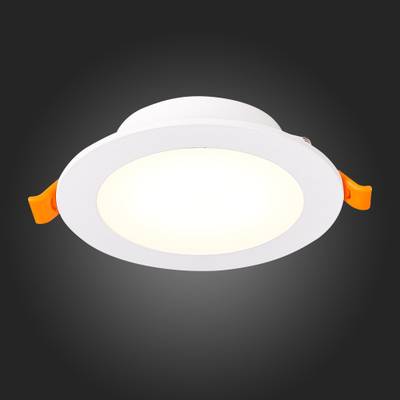 ST212.508.10 Св-к встр. Белый LED 1*10W 3000K/4000K/6000K 850Lm Ra80 110° IP20 D120xH30 220-240V