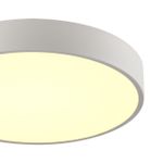 7755/36L MITRA LED SN Светильник металл/акрил/белый LED 30Вт+6Вт(подсветка) 3000K D400 IP20 QUASAR