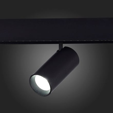 ST375.406.12 Магнитный трековый светильник SMART Черный LED 1*12W 2700K-6500K 1 080Lm Ra90 36° IP20 L115xW55xH95 48V