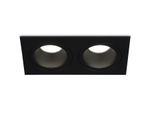 Светильник встраиваемый TN102832/2 BK/BK черный/черный GU5.3/2 178*93*50