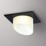 370898 SPOT NT22 318 черный Светильник встраиваемый IP20 GU10 9W 220V LIRIO
