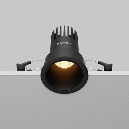 Встраиваемый светильник Омут+ / Dip 10 Вт 2700 К 50°, DL116-10W-2.7K-B. TM Maytoni