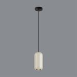 5060/1G PENDANT ODL24 449 цвет слонов.кости/черный/металл Подвес GU10 LED 4W COCOON