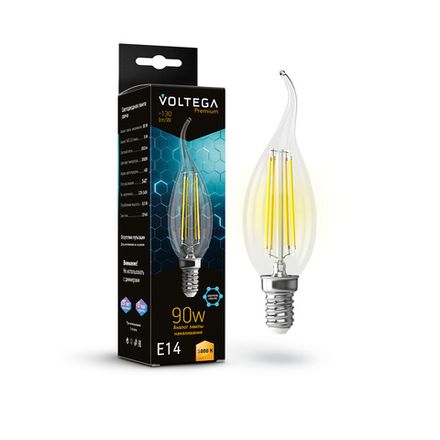 Светодиодная лампа Crystal Graphene Candle wind 9W 3000K E14 340°, 7220. TM Maytoni
