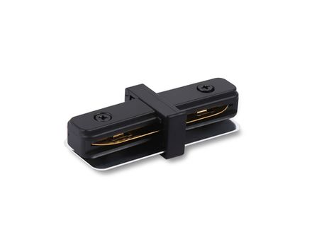 Коннектор прямой для однофазного шинопровода Standard 220V GL7160 BK черный 79*35*20