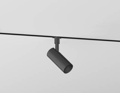 Светильник светодиодный трековый Magnetic 48V 10mm GL2301 BK черный IP20 6W 3CCT 3000/4200/6400K D35*80