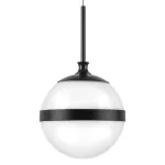 813117 Подвес GLOBO 1х40W E14 black/white Lightstar