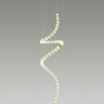 5008/132L L-VISION ODL23 595 золотой/прозрачный/металл/акрил Люстра LED 132W 4000K 6600Лм CRYSTAL