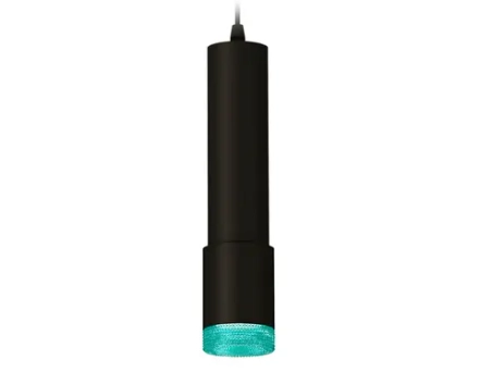 Комплект подвесного светильника XP7422004 SBK/BL черный песок/голубой MR16 GU5.3 (A2302, C6356, A2030, C7422, N7194)
