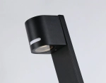 Светильник уличный ландшафтный ST3754 BK черный IP54 GU10 max 35W 136*105*800