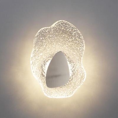 5460/12WL L-VISION ODL_EX26 053 никель/прозрачный/никель/металл/стекло Настенный светильник LED x 12W 3000K CORALLA