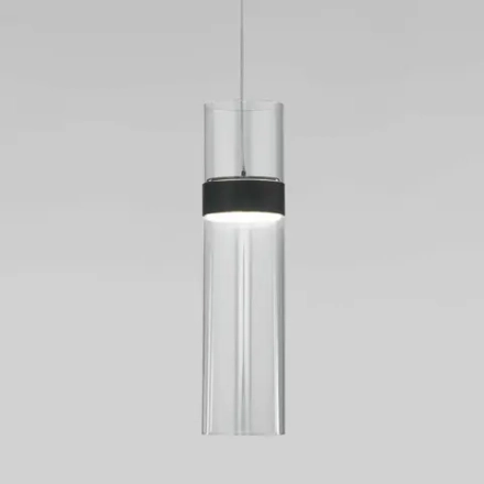 Подвесной светильник 50244/1 LED черный/прозрачный, LED
