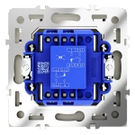 VLS010504 Перекрестный переключатель встраиваемый VOLTUM S70 одноклавишный 10А, (шелк). (ТМ Maytoni)