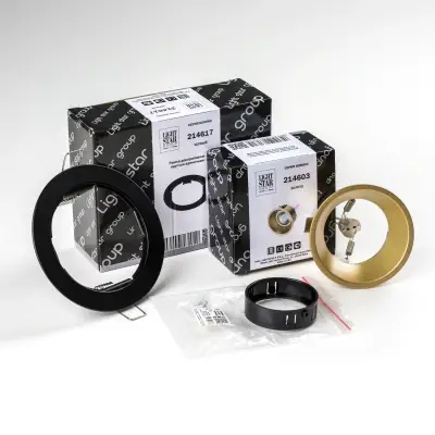 D61703BMOD Светильник DOMINO ROUND под LED модуль/лампу МR16 (214617+214603+214007)