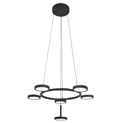 Светильник подвесной Crystal Lux CLT 027C6 D700 BL 1400/270