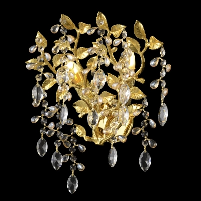 Бра Crystal Lux EDEN AP2 GOLD 3870/402