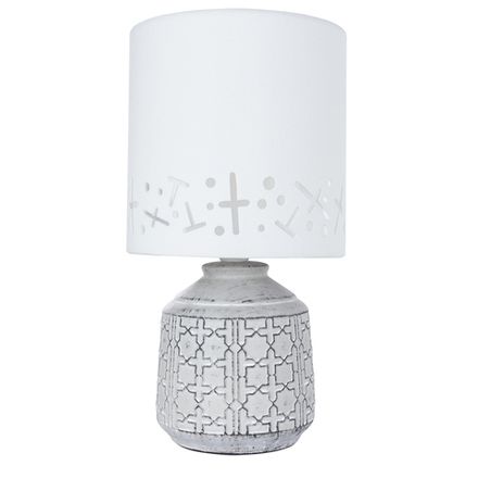 Декоративная настольная лампа Arte Lamp BUNDA A4007LT-1GY, 1хE14