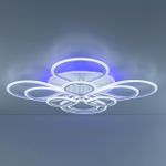 Citilux Транай Смарт CL235A200E RGB Умная люстра Белая